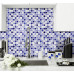 Blue and White Porcelain Tile Mosaic Glossy Ceramic Wall and Floor Tile Kitchen Backsplash