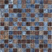 Antique Glass Mosaic Tile Multi Colored Crystal Backsplash Tile for Kitchen Glossy Accent Bathroom Tiles