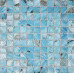 Sky Blue Mother of Pearl Tile Stained Shell Mosaic for Kitchen Backsplash Bathroom Shower Wall Tiles