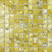 Yellow Mother of Pearl Tile Stained Shell Mosaic for Kitchen Backsplash Bathroom Shower Wall Tiles