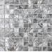 Gray Mother of Pearl Tile Stained Shell Mosaic for Kitchen Backsplash Bathroom Shower Wall Tiles