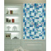 Blue Glass Mosaic Resin Shell Tile Cracked Crystal Kitchen Backsplash Beach Style Bathroom Wall Tiles