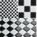 Black and White Glass Mosaic Tiles Affordable Kitchen and Bathroom Backsplash Swimming Pool Tile