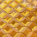 Gold Mirror Glass Backsplash Modern 3d Crystal Tile Bathroom Mirrored Wall Tiles 5 Side Pyramid Designs