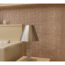 Gray Stone and Glass Mosaic Rose Gold Stainless Steel Tiles Bathroom Backsplash Clear Crystal Kitchen Tile