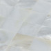 White Mother of Pearl Tile Backsplash Square Shell Mosaic Seamless Bathroom Wall Tiles (Tile Size: 4/5" x 4/5" x 1/12")