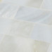 White Mother of Pearl Tile Backsplash Subway Shell Mosaic Seamless Bathroom Wall Tiles (Tile Size: 3/5" x 4/5" x 1/12")