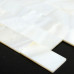 White Mother of Pearl Tile Backsplash Subway Shell Mosaic Seamless Bathroom Wall Tiles (Tile Size: 3/5" x 4/5" x 1/12")