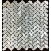 White Mother of Pearl Tile Backsplash Herringbone Shell Mosaic Bathroom Wall Tiles (Tile Size: 3/5" x 1-1/6" x 1/12")