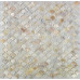 Natural Pink Mother of Pearl Tile Backsplash Fish Scale Shell Mosaic Kitchen and Bathroom Tiles (Tile Size: 1" x 1" x 1/12“)