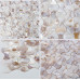 Iridescent Mother of Pearl Tile Backsplash Waistline Shell Mosaic Kitchen and Bathroom Wall Tiles