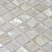 Ultra White Mother of Pearl Tile Square Shell Mosaic Backsplash Kitchen Bathroom Wall Tiles (Tile Size: 1" x 1" x 1/12")