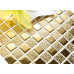 Luxury Gold Ceramic Mosaic Backsplash Slip-Resistant Coated Porcelain Tile Glitter Bathroom Tiles