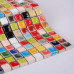 Glazed Porcelain Mosaic Tile Multi-Color Kitchen Backsplash Wall Tiles Ceramic Small Tile Squares