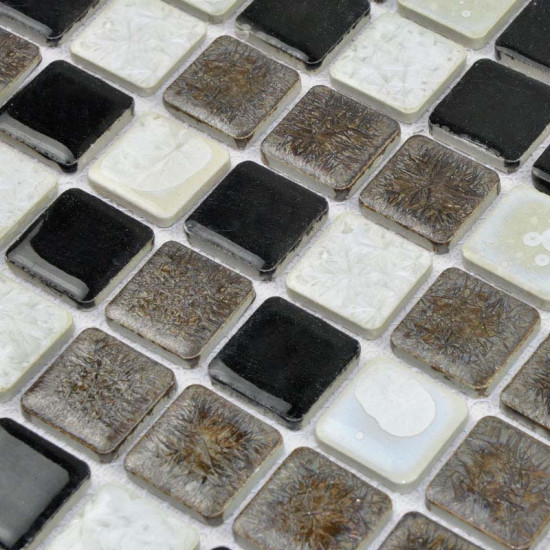 Black Brown White Porcelain Mosaic Glazed Ceramic Tile Bathroom Backsplash Wall Tiles Black Brown White Porcelain Mosaic Glazed Ceramic Tile Bathroom Backsplash Wall Tiles