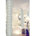 Iridescent Glass Subway Tiles 3d Arched Crystal Wall Tile for Backsplash inKitchen and Bathroom