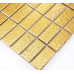Luxury Gold Ceramic Brick Slip-Resistant Rectangle 1 x 2 In. Porcelain Tile Glitter Bathroom Floor Tiles